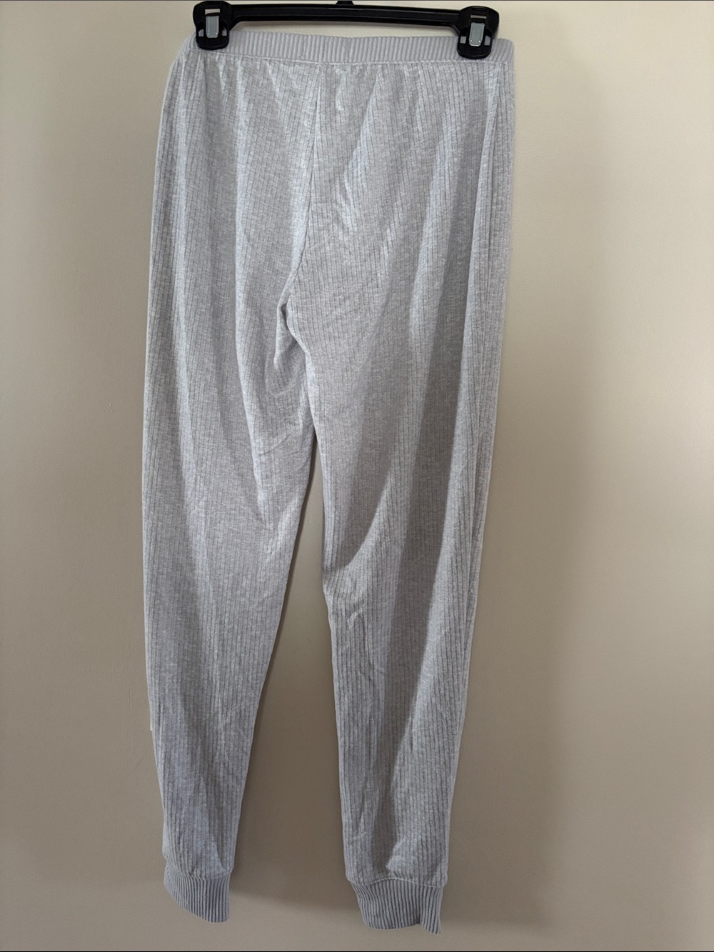 LC Lauren Conrad Light Gray Ribbed Lounge Pajama Set - Picture 6 of 6